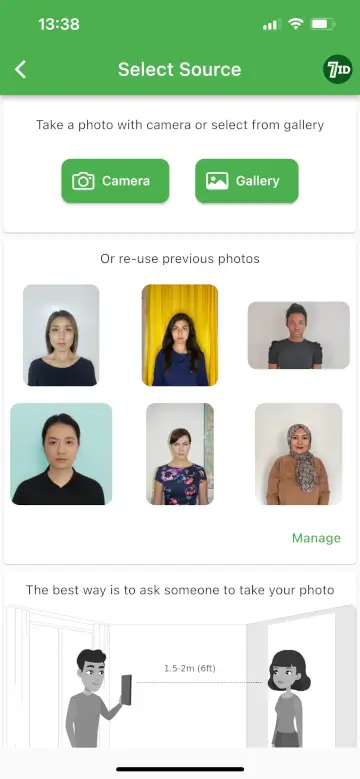 Барномаи 7ID: Uzbekistan Visa Photo Maker