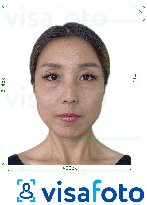 सटीक आकार विनिर्देश के साथ सिंगापुर पासपोर्ट ऑनलाइन 400x514 पीएक्स के लिए तस्वीर का उदाहरण